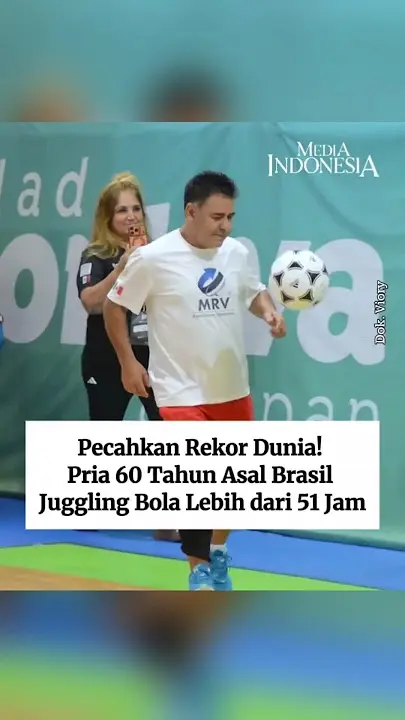 pemecah rekokr dunia pria 60 tahun