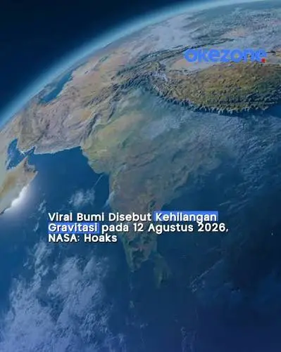 Viral Bumi Kehilangan Gravitasi Selama 7 detik