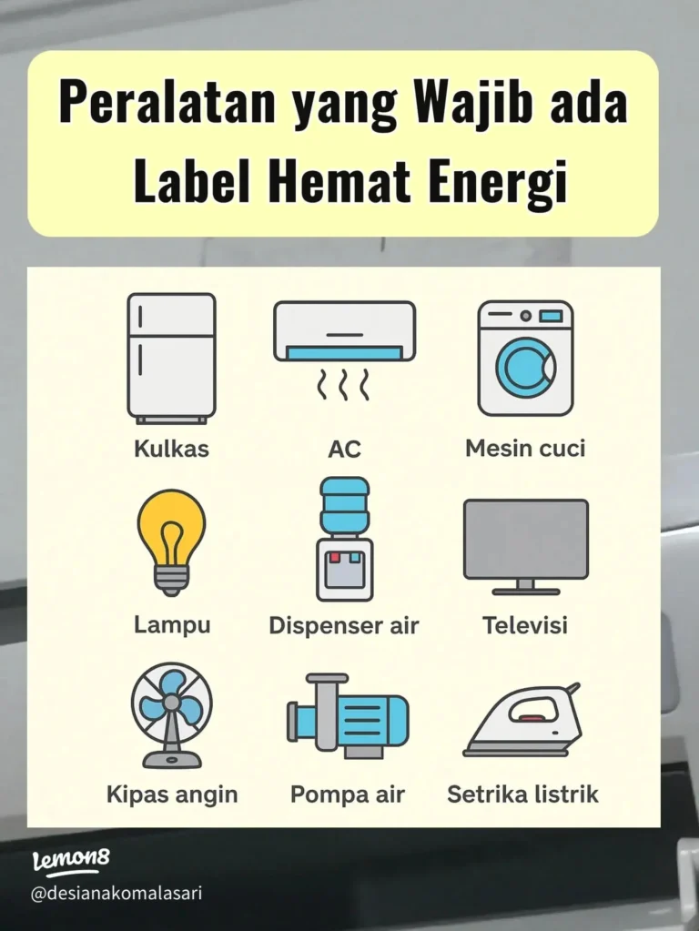 cara hemat listrik rumah tangga